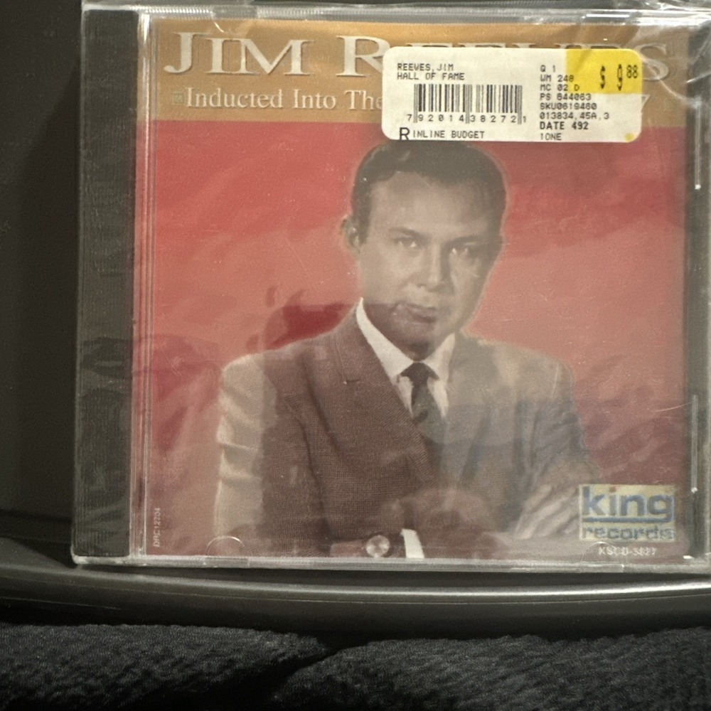 Jim Reeves Inducted Into The Country Music Hall of Fame 1967 CD BRAND NEW/SEALED
